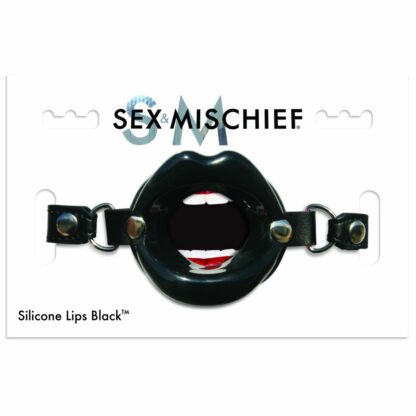 S&M - Silicone Lips Black - Bild 3