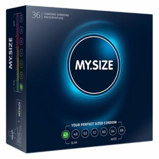 My Size - Natural Latex Condom 47 Width 36 pcs