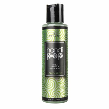Sensuva - Handipop Green Apple Hand Job Massage Gel 125 ml