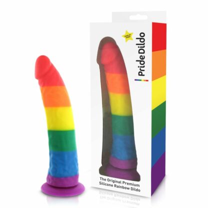 Pride Dildo - Silicone Rainbow Dildo - Bild 2