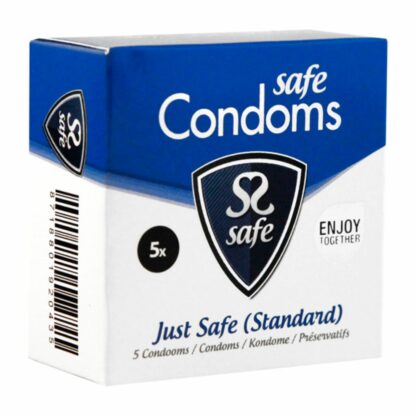 Safe - Just Safe Condoms Standard 5 pcs