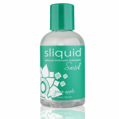 Sliquid - Naturals Swirl Lubricant Green Apple 125 ml - Bild 2