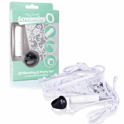 The Screaming O - Remote Control Panty Vibe White