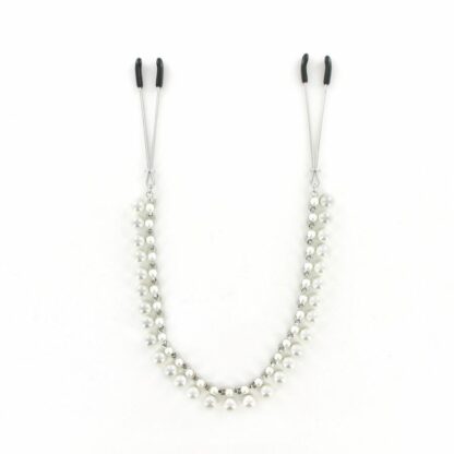 Sportsheets - Midnight Pearl Chain Nipple Clips - Bild 3