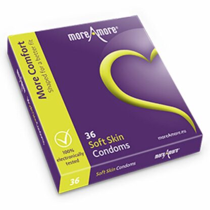 MoreAmore - Condom Soft Skin 36 pcs - Bild 2