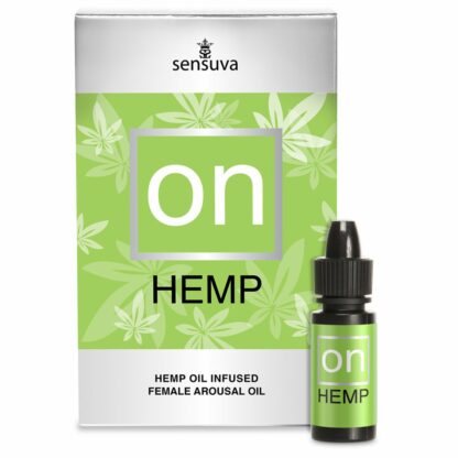 Sensuva - On for Her Hemp Oil Infused Arousal Oil 5 ml Large Box - Bild 3