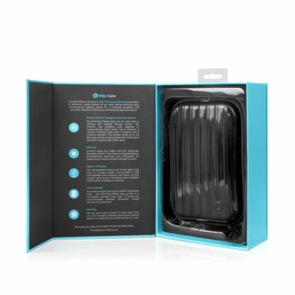 B-Vibe - Rimming Petite Remote Control Plug Black - Bild 3