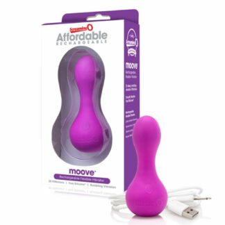 The Screaming O - Charged Affordable Rechargeable Moove Vibe Purple