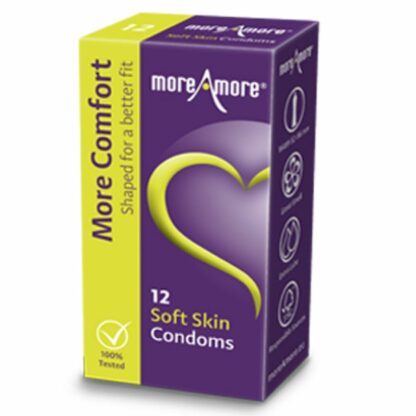 MoreAmore - Condom Soft Skin 12 pcs - Bild 2