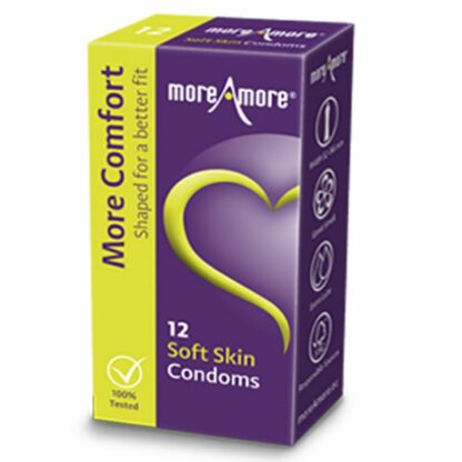 MoreAmore - Condom Soft Skin 12 pcs