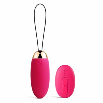 Svakom - Elva Vibrating Egg Plum Red - Bild 2