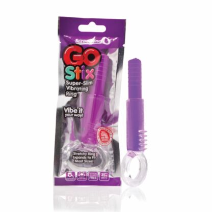 The Screaming O - GO Stix Vibrating Ring Grape