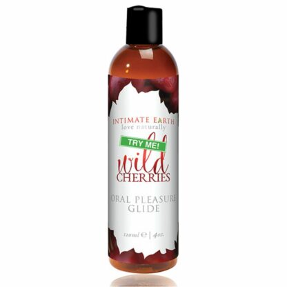 Intimate Earth - Oral Pleasure Glide Wild Cherries 120 ml Tester