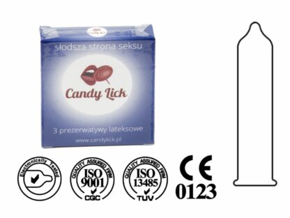 Prezerwatywy Candy Lick klasyczne