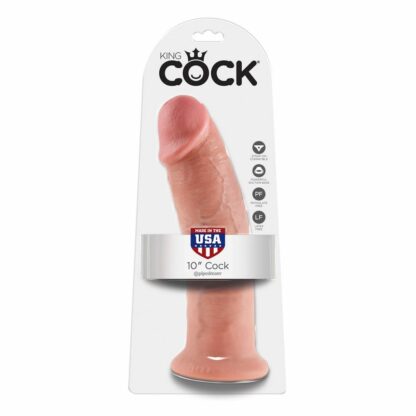 King Cock - Cock 10 Inch Flesh - Bild 3