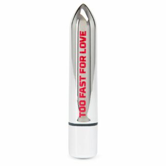 Motley Crue - Too Fast For Love 10 Function Bullet Vibrator Silver