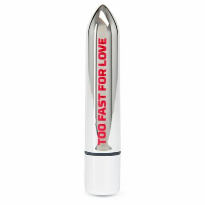Motley Crue - Too Fast For Love 10 Function Bullet Vibrator Silver