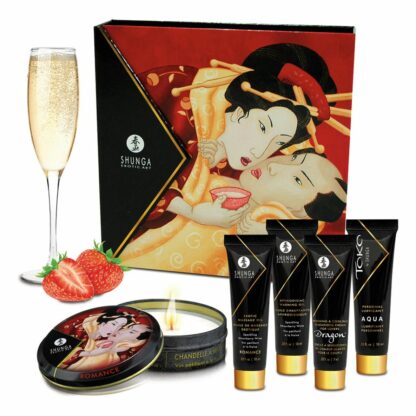 Shunga - Geisha Sparkling Strawberry Wine - Bild 2