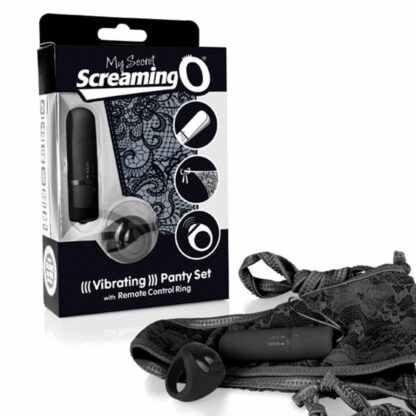 The Screaming O - Remote Control Panty Vibe Black