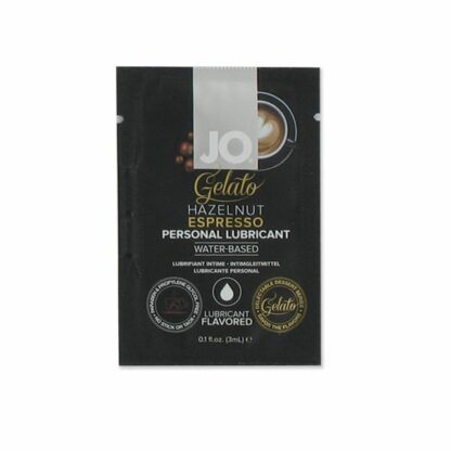 System JO - Sachet Gelato Hazelnut Espresso Lubricant 3 ml