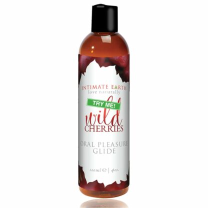 Intimate Earth - Oral Pleasure Glide Wild Cherries 120 ml Tester - Bild 2